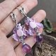Подвеска кулон цветок ирис лэмпворк lampwork. Кулон. Украшения (BijouByKatie). Ярмарка Мастеров.  Фото №6