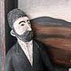 Скульптурное панно Пиросмани. Статуэтки. unique_artdolls. Ярмарка Мастеров.  Фото №6