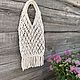 Авоська сумка макраме. Авоська. home_macrame (Лидия Юшкова). Интернет-магазин Ярмарка Мастеров.  Фото №2