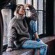Свитер оверсайз женский. Свитеры. Prettywoman_look. Ярмарка Мастеров.  Фото №4