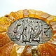 Holy Trinity Amber Oak Carving Pd-174. Icons. Amber shop (vazeikin). My Livemaster. Фото №5
