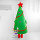 Christmas Tree. Mascot. Props for animators. Magazin-masterskaya Lilu. Ярмарка Мастеров.  Фото №4
