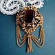 Florenza Royal Brooch. Vintage brooches. vintage (nelli-dejavu). Online shopping on My Livemaster.  Фото №2