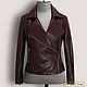 Leather jacket 'Lara' made of genuine leather/ suede (any color), Outerwear Jackets, Podolsk,  Фото №1