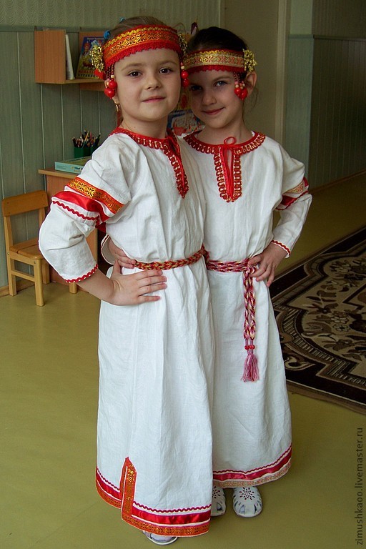 Русский народный костюм своими руками