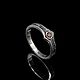 Обручальные кольца с гранатом. Обручальные кольца. ArteryJewelryStore. Интернет-магазин Ярмарка Мастеров.  Фото №2