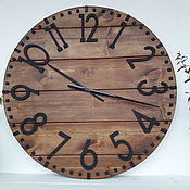 Для дома и интерьера handmade. Livemaster - original item Copy of Large Wall Clock 24". Handmade.