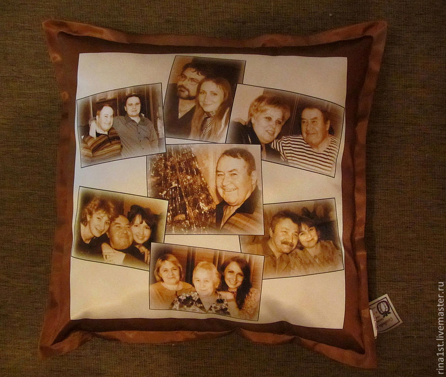 Подушка с фото на заказ волгоград