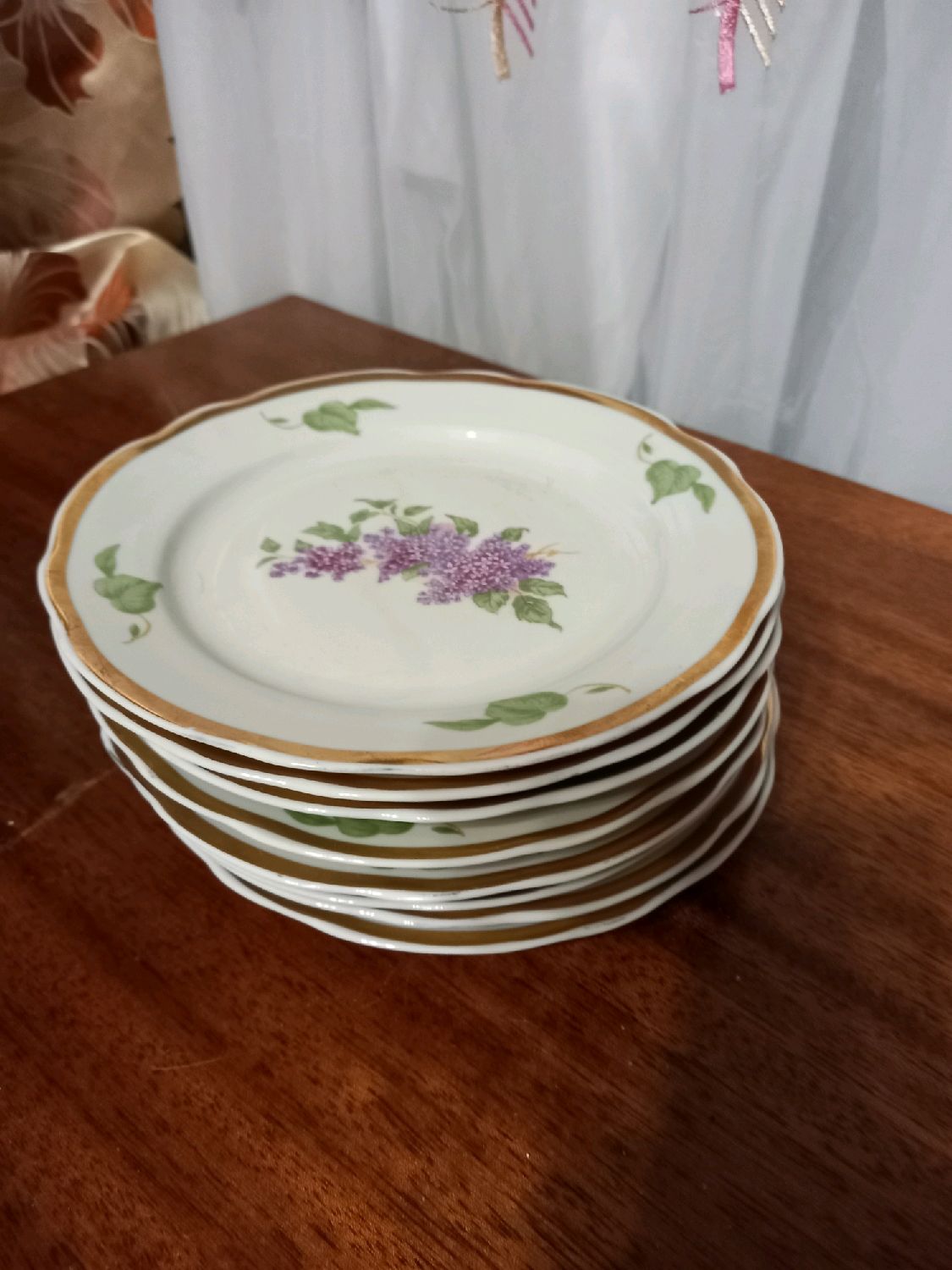 Винтаж: Тарелки винтажные: Сирень Дулево 60-х гг купить в интернет ...