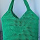 Сумка-шоппер. Сумка-шоппер. Knitted basket. Ярмарка Мастеров.  Фото №4