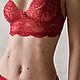 Бюстгальтер без косточек+трусики. Комплекты белья. Yanovytska lingerie ( Богдана). Ярмарка Мастеров.  Фото №6