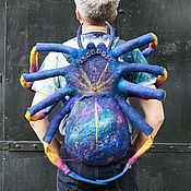 Сумки и аксессуары handmade. Livemaster - original item Tarantula Spider Backpack to order. Handmade.