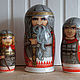 Matryoshka Russian heroes. author's hand painted, Dolls1, Tyumen,  Фото №1