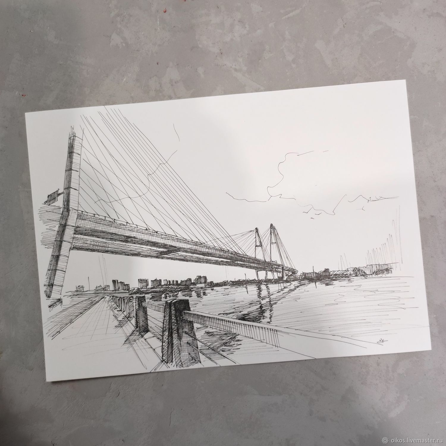 Раскраска Разводные мосты