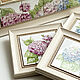 Hydrangea Mirror. Mirror. Flera Daminova Rospis farfora. (artflera). Интернет-магазин Ярмарка Мастеров.  Фото №2