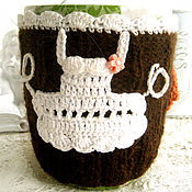 A mug in a sweater with a beloved dog 