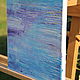 Painting 'Reflection of the sky' canvas 30h30h2cm Handmade. Pictures. ommandalaom. My Livemaster. Фото №6