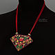 Patchwork Mood Pendant (755) Designer Jewelry. Pendant. Svetlana Parenkova (parenkova). My Livemaster. Фото №6
