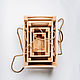 Set of decorative boxes (boxes) of 4 pcs., made of Siberian Cedar PK38. Storage Box. ART OF SIBERIA. My Livemaster. Фото №4