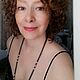 Длинные бусы с чёрным и серым жемчугом!. Бусы. Tanya. Ярмарка Мастеров.  Фото №6