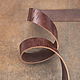 Ременная заготовка Franki Pull Up Brown (3,0+ мм), цв. Коричневый. Кожа. Prima Pelle (Марина). Ярмарка Мастеров.  Фото №4