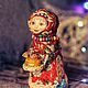  Масленица 14-15 см. Интерьерная кукла. Снова Нина (snovanina). Ярмарка Мастеров.  Фото №8