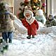 Елочная игрушка из ваты " Дед Мороз", Дед Мороз и Снегурочка, Хабаровск,  Фото №1