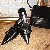 Обувь ручной работы handmade. Livemaster - original item Trend Leather muli 