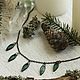 Колье Изумрудные Капли. Колье. Glass Decor. Ярмарка Мастеров.  Фото №6