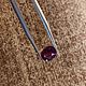Гранат родолит. 1,39ct. Бусины. Rainbowgems. Интернет-магазин Ярмарка Мастеров.  Фото №2