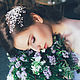 Wedding sprig. Decoration in her hair, Hair Decoration, St. Petersburg,  Фото №1