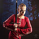 Author's tunic 'Ragnar' woven decor, Clothing women, St. Petersburg,  Фото №1