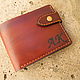 wallet leather engraved, Wallets, Kineshma,  Фото №1