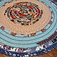 Коврики круглые хлопковые из тканевых полос, коврики Jelly-Roll Rug. Ковры для дома. Elena. Ярмарка Мастеров.  Фото №4