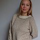 Свитер вязаный Меланж. Свитеры. Татьяна Knitting Patterns ( tussyL). Ярмарка Мастеров.  Фото №5
