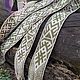 The belt of Veles and Orepei is gray-olive. Belts and ribbons. ЛЕЙЛИКА - пояса и очелья для всей семьи. Online shopping on My Livemaster.  Фото №2