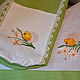 Заказать Мешочек для кулича и салфетка " Светлая Пасха". Анна Смирнова (embroiderylinen). Ярмарка Мастеров. . Салфетки Фото №3