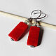 Earrings 'If you are fire!', Earrings, Moscow,  Фото №1