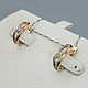 Gold diamond earrings 0,209 ct. Earrings. yakitoriya. Online shopping on My Livemaster.  Фото №2