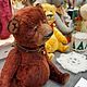  Мишка Тедди  малиново-красный. Мишки Тедди. Тедди мишки Майи Дейко (maiiadeiko). Ярмарка Мастеров.  Фото №6