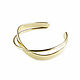 Stylish gold bracelet, women's metal bracelet to buy. Hard bracelet. Irina Moro. Online shopping on My Livemaster.  Фото №2