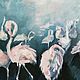 Order Flamingo oil painting. Viktorianka. Livemaster. . Pictures Фото №3