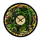 Moss clock with smart backlight. Watch. goodly-studio. My Livemaster. Фото №4