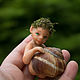 Малыш-улитл, миниатюрный житель волшебного сада, Мини фигурки и статуэтки, Апшеронск,  Фото №1