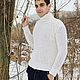 Мужской  свитер   "Белый снег". Mens sweaters. Authorial Knitting Gayane. My Livemaster. Фото №5