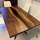 Cтол река из индонезийского суара. Столы. Akutrau Woodworking. Интернет-магазин Ярмарка Мастеров.  Фото №2