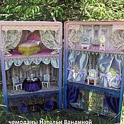 Куклы и игрушки handmade. Livemaster - original item Suitcase Sleeping Beauty`s Castle. Handmade.