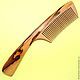 Comb from hawthorn with ruby heart of the dragon, Combs, Minsk,  Фото №1