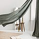 Шторы льняные СТЕПНЫЕ ТРАВЫ. Шторы. Linen Interior. Интернет-магазин Ярмарка Мастеров.  Фото №2