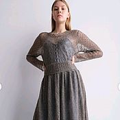 227 downy knit cardigan, garment for women